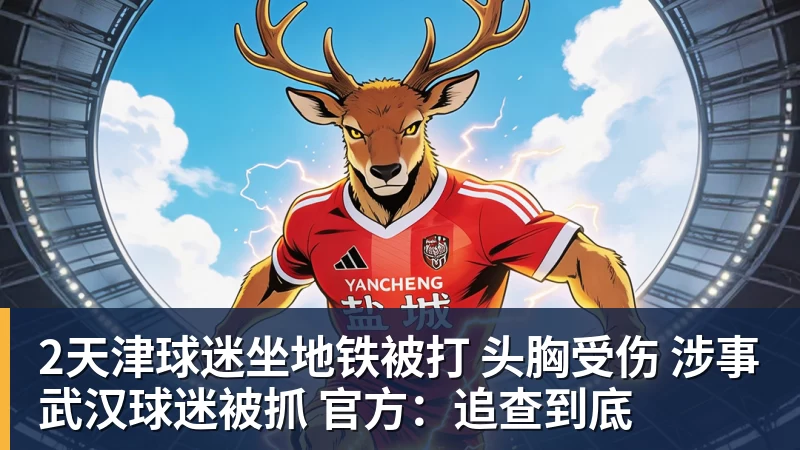 彩神v2天津球迷坐地铁被打 头胸受伤 涉事武汉球迷被抓 官方：追查到底